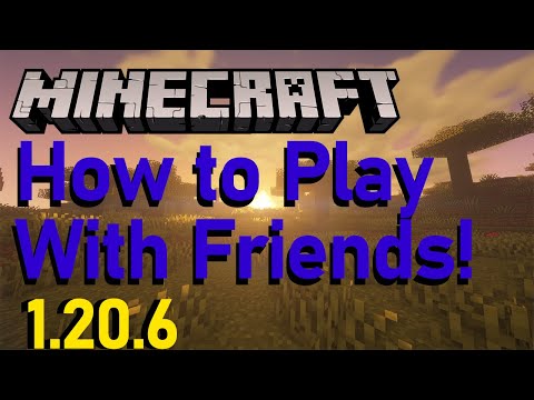 [UPDATED 1.20.1] How to Play With Friends in Minecraft