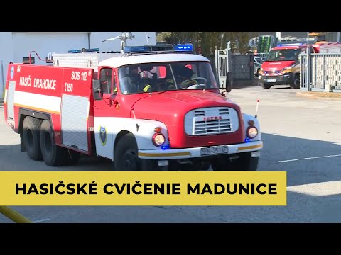 Hasičské cvičenie Madunice