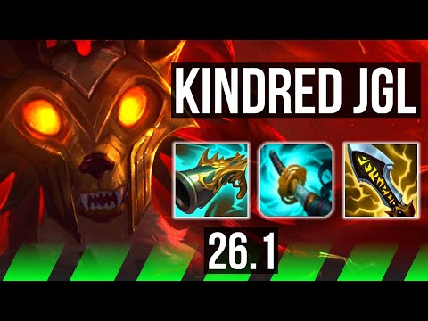 KINDRED vs ZAC (JGL) | 44K damage | EUW Diamond | 26.1