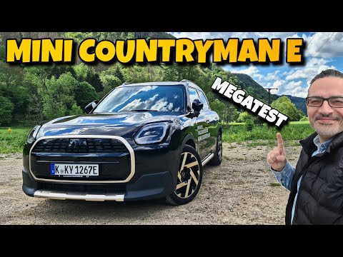 Mini Countryman Elektro Megatest. Platz Komfort Verbrauch Reichweite Software uvm.