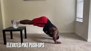 Download lagu Elevated Pike Push-Ups mp3