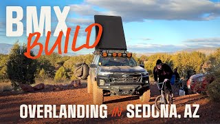 Sedona Arizona OFFROAD Camping with BMX | 2023 Chevy Colorado