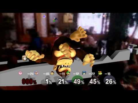 Super Smash Bros. Melee - Kirby must chill out from attacking the Ice Climbers