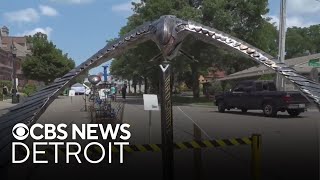 Artisans create metal works in Lansing's ScrapFest