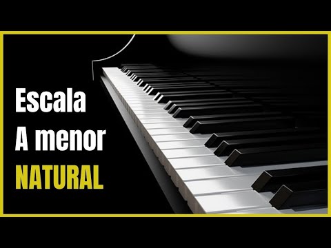 ESCALAS AL PIANO / A menor natural