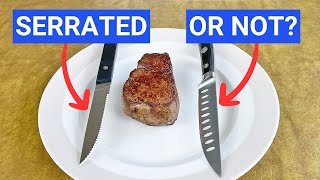 Gezahnte vs. glatte Steakmesser: Vergleichsergebnisse, die die Debatte beenden