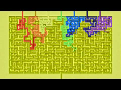 The Year in Mazes Part 2 / ? | Compilation #satisfying #simulation