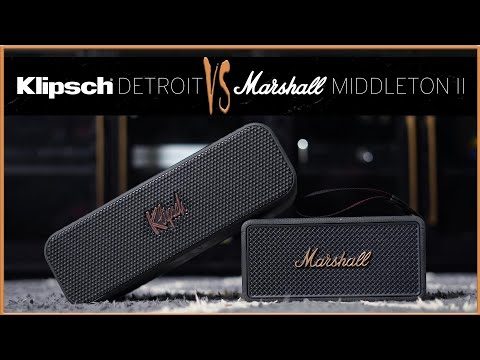 Marshall Middleton II vs Klipsch Detroit | Best Bluetooth Speaker Showdown