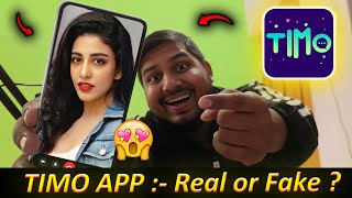 Timo Vidoe Calling Real or Fake |Trending Free Video Call Apps | Video Call App | Timo App Review |