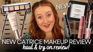 TESTING NEW CATRICE MAKEUP! Haul & First Impression Review Cruelty Free Affordable Cosmetics Try On!