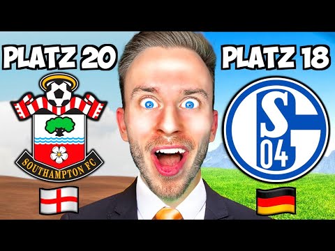 Ich habe mit dem LETZTEN jeder TOP 5 LIGA gespielt! 👀💩