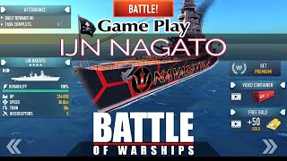 [Battle of Warships]  NAGATO vs JUNYO