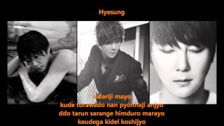 [BEST KPOP VOCALS] Shinhwa - Set Free (Color Coded / Romanized Lyrics)