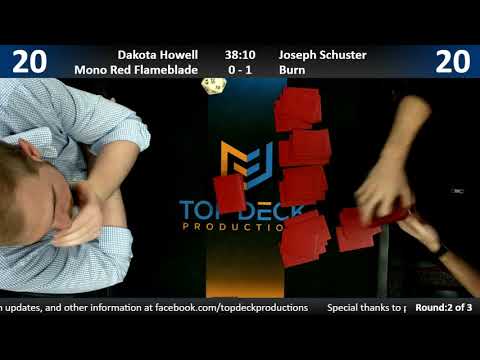 Modern w/ Commentary 12/6/18: Dakota Howell (Red Flameblade) vs. Joseph Schuster (Burn)