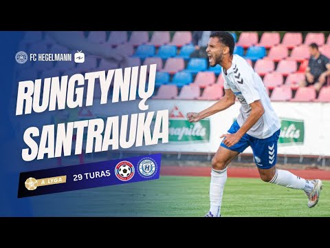 A lyga 29 turas: FK Panevėžys x FC Hegelmann | Santrauka