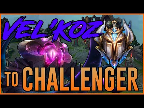 CHALLENGER VEL'KOZ - HIGHWAY to CHALLENGER - Ep. 7 - League of Legends Full Game Commentary