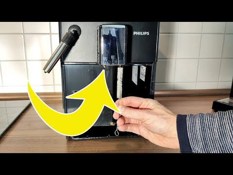 Kaffeeauslauf reinigen am Kaffeevollautomat - so geht's