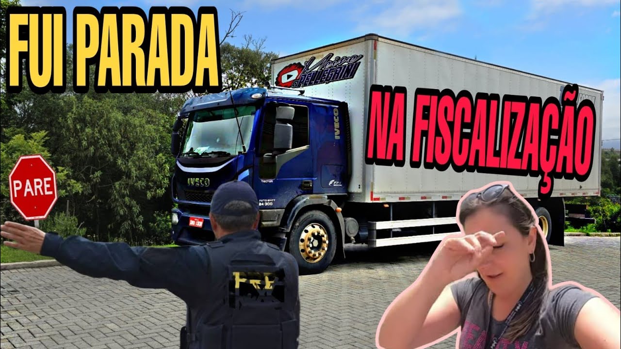 FUI PARADA NA FISCALIZAÇÃO! MOTORISTA LIBERADA .