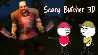 Scary Butcher 3D Full Gameplay  Horror Android Ful