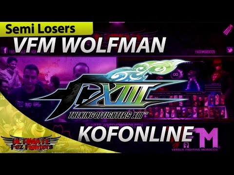 【Semi Losers 1】VFM Wolfman vs KOFOnline  - #UFF2016 #KOFXIII