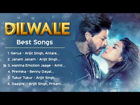 Dilwale ❤️ Movie All Best Songs | Shahrukh Khan & Kajol , varun dhawan | Romantic Love Gaane