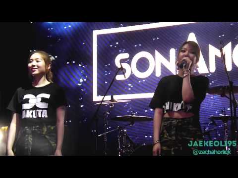 [FANCAM] 150521 Sonamoo ( High.D and Minjae) - Stand Up For Love (Destiny's Child) Cover