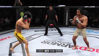 UFC 4 | Bruce Lee vs. Aundreana Rene (CURVY MODEL)  (EA Sports UFC 4)