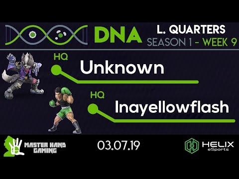 DNA 1.9 - HQ | Unknown (Wolf) vs HQ | Inayellowflash (Mac, Falcon) - L Quarterfinals