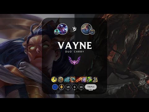 Vayne ADC vs Yasuo - EUW Master Patch 13.4
