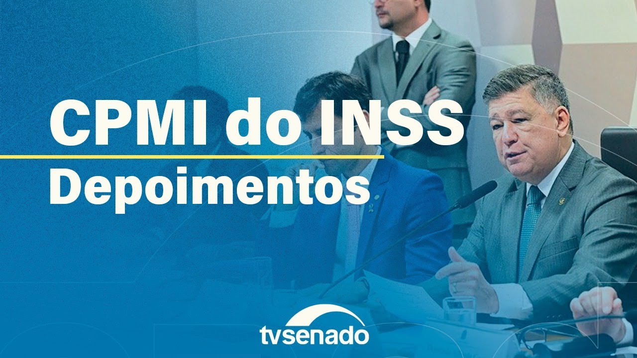 Ao vivo: CPMI do INSS ouve ministro da CGU Vinicius Marques de Carvalho