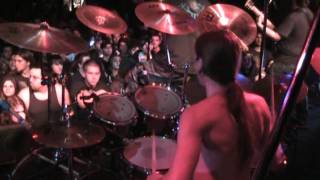 Augury - Tommy Mckinnon live Drum cam March 7th, 2010 " Faith Puppeteers"