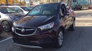 Pre Owned 2018 Buick Encore AWD Rear Camera 1.4L Black Cherry Oshawa ON Stock #191154A