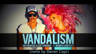Vandalism ft. Nick Clow - Anywhere else tonight (remix by Darren Cage)