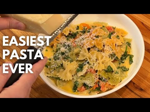 TikTok Boursin Tomato Pasta - No Fuss Recipe for Easy Weeknight Dinners!