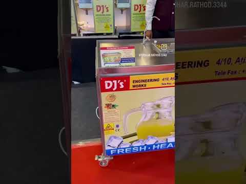 Automaic Fresh Sugarcane Juice Machine With Instant Chilling System