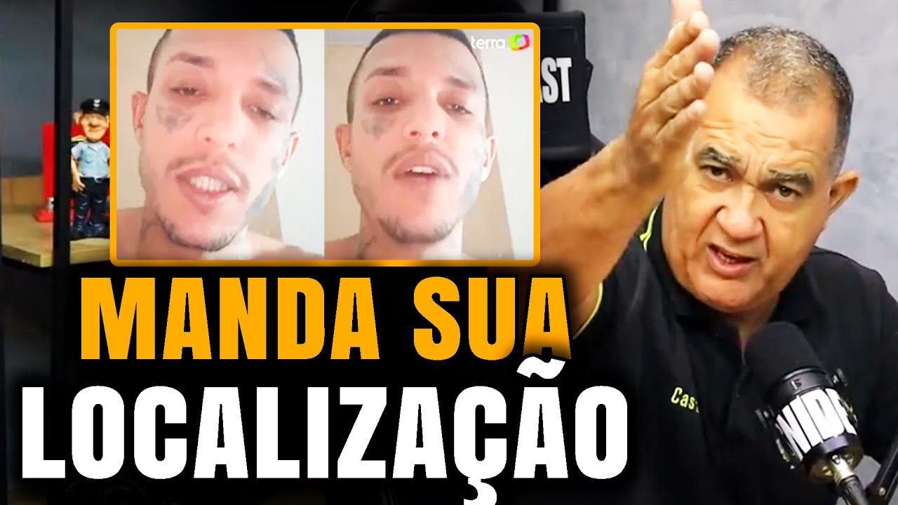 MALANDRÃO TENTOU INTIMIDAR O SGT CASTRO NA LIVE E ELE NÃO DEIXOU QUIETO