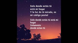 Melendi- Mi código postal (letra)