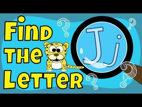 Alphabet Games | Find the Letter J