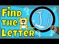 Alphabet Games Find The Letter J