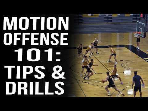 Why "Flow" Motion Offense Works (And How to Teach It) | Basketball Motion Offense Tips & Drills