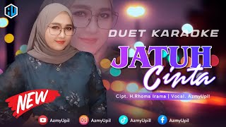 Download lagu JATUH CINTA - ( Rhoma Irama ) || KARAOKE DUET UNTUK COWOK - AZMYUPIL mp3