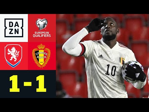 Lukaku rettet Remis bei Alu-Party! Tschechien - Belgien 1:1 | | UEFA European Qualifiers | DAZN