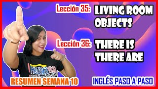 SEMANA 13 Living Room Objects - There is and There are