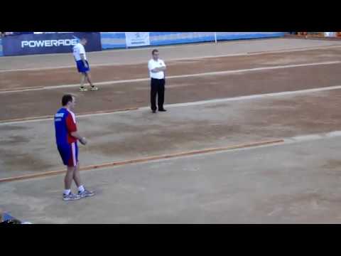 Campeonato Mundial de bochas 2013 - bahía blanca - final - tiro de precisión