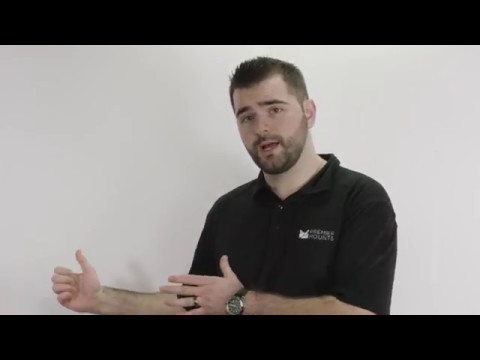 How to Wall Mount a TV Using an AM95 Mounting Solution