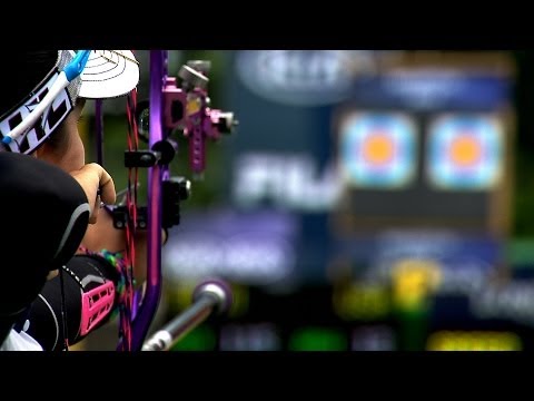 USA v Colombia – compound women team gold | Medellin 2014 Archery World Cup S2