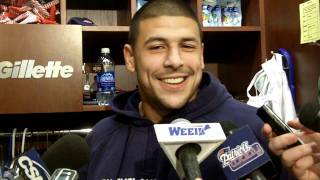 ESPN Boston: Aaron Hernandez on health of his knee