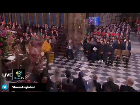 Britain's Royal family attend Commonwealth Day service