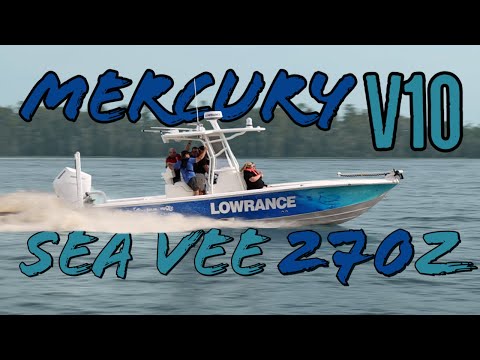 How does a single Mercury 400 push this SeaVee 270Z!