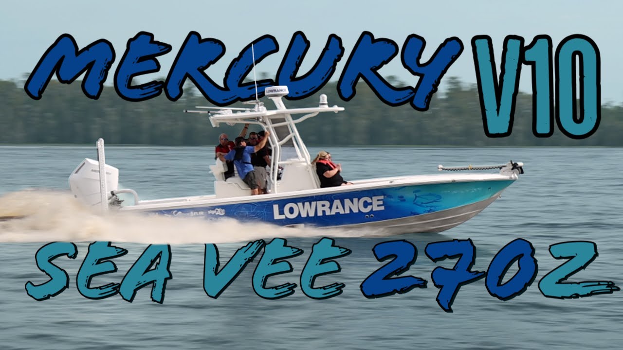 How does a single Mercury 400 push this SeaVee 270Z!
